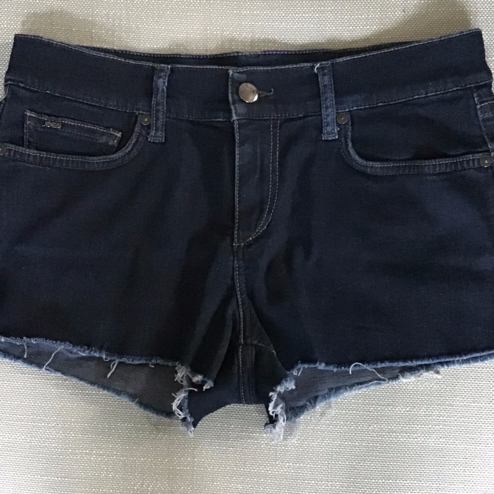 Joe's Jean Raw Edge Denim Shorts Esther Wash Sz 27